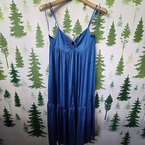 Francesca's Collections | Dresses | Francescas Kadence Ruffle Trim Maxi  Dress | Poshmark